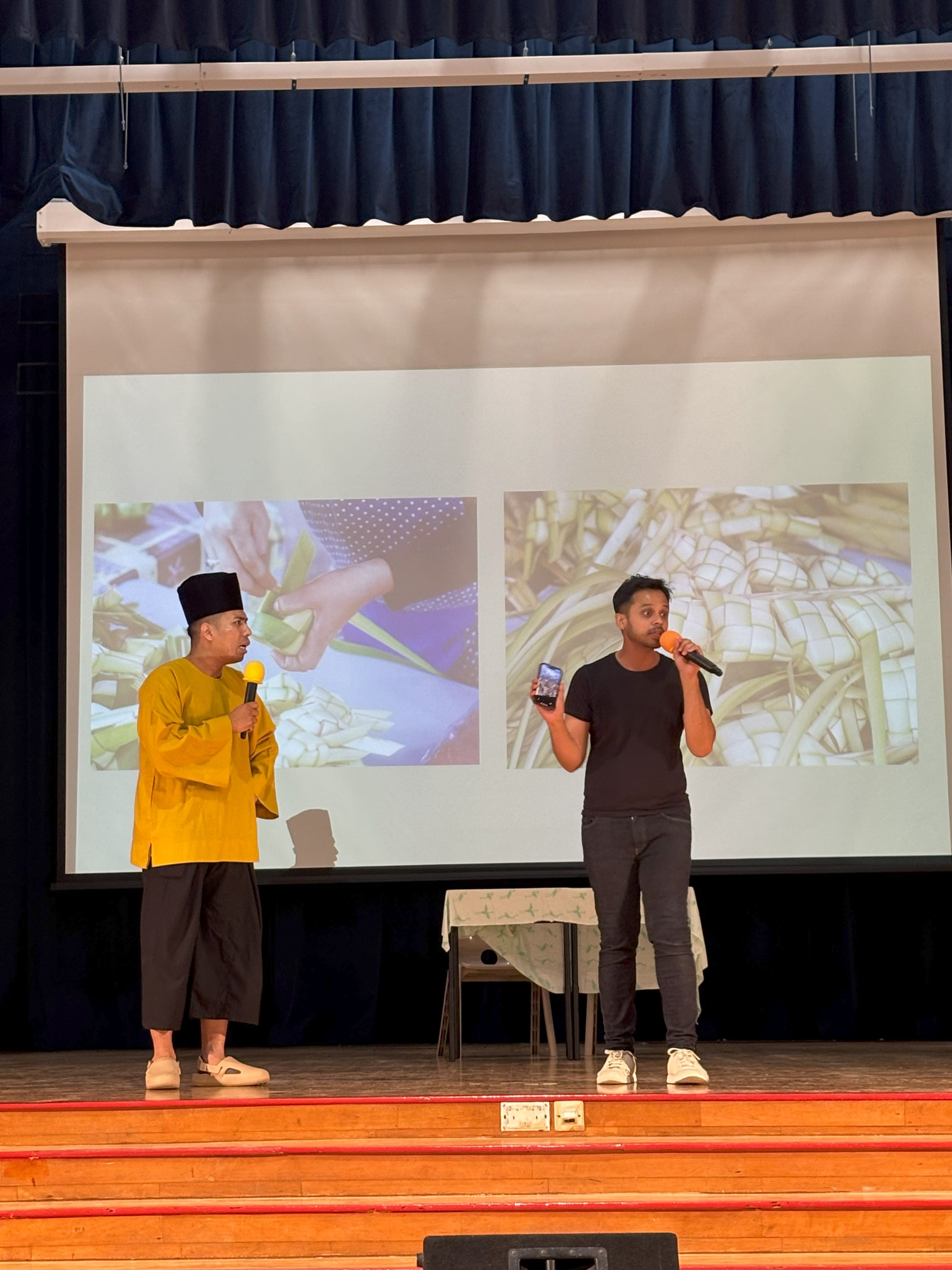 Skit performance by Wira Budaya performers